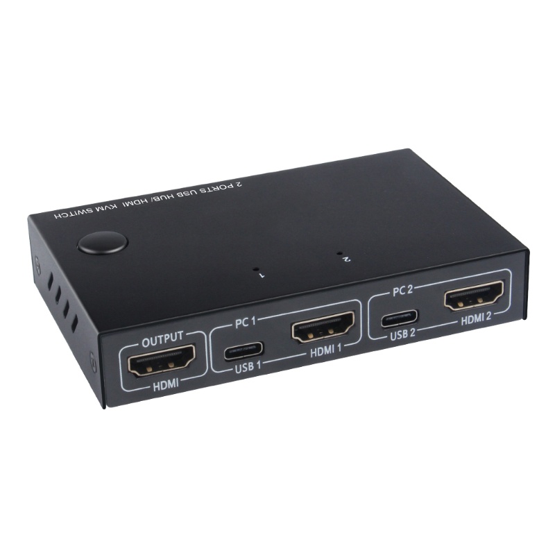 USB HUB Switch KVM Switch ตัวแยกที่รองรับ HDMI PC Sharing 10Gbps Splitter