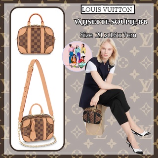 🎈หลุยส์ วิตตองlouis vuitton/หลุยส์วิตตอง/กระเป๋าเมสเซนเจอร์/กระเป๋าเช็คอิน/กระเป๋า/กระเป๋าถือสตรี