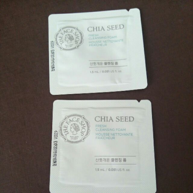 Thefaceshop Chai seed foam