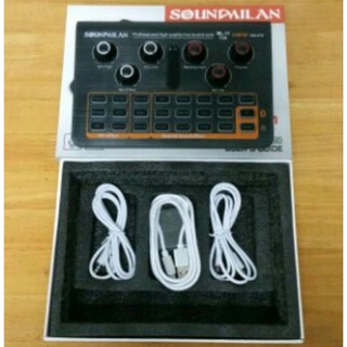 soundmilan ML-11A เป็น sound card มีแบตในตัว ชาร์จไฟเก็บไว้ได้ พกพาสะดวก