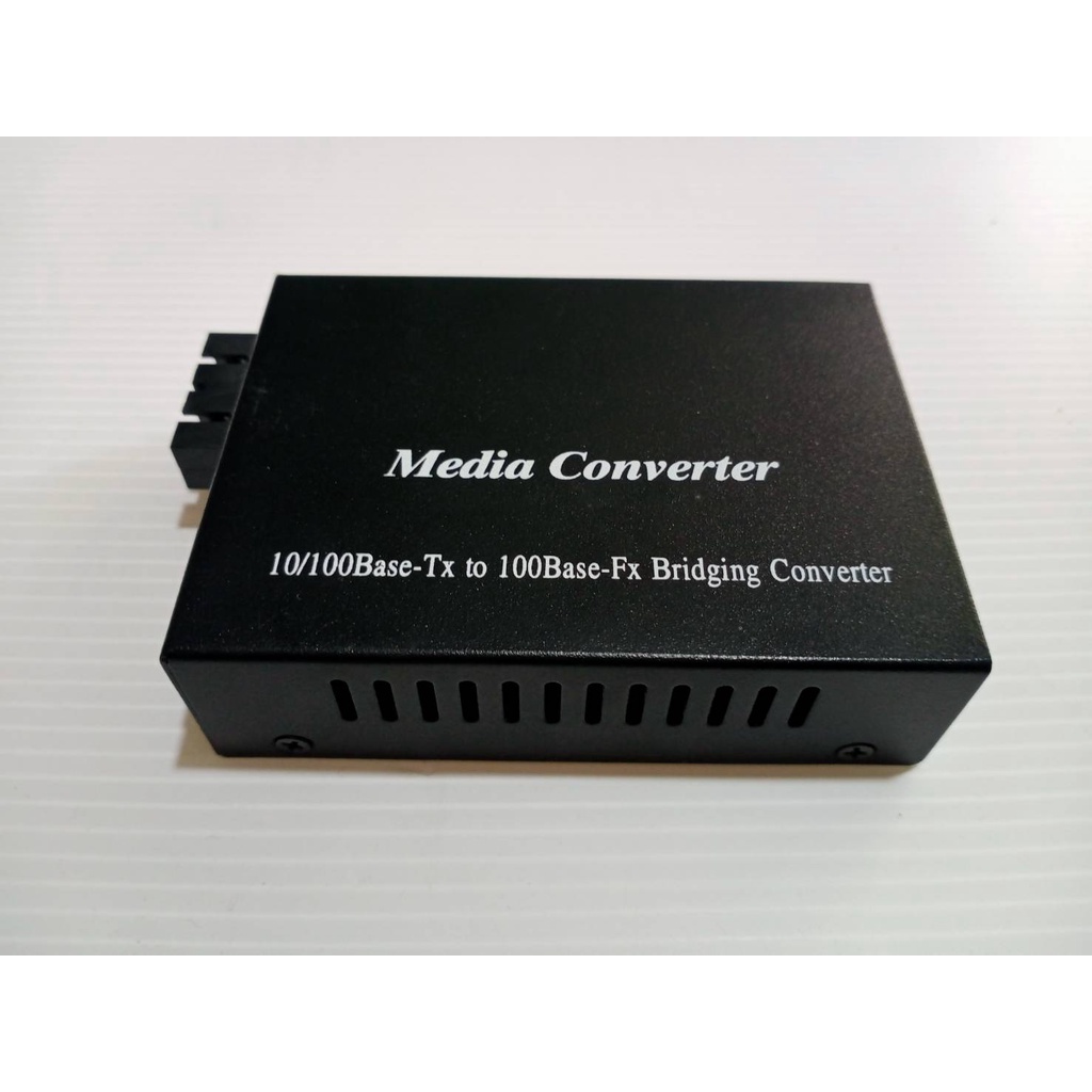 มีเดียคอนเวอร์เตอร์ Media Converter fiber sc + 1 port UTP