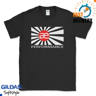 Neu 599 Ae Performance Racing เสื้อยืดบุรุษสีดำไซส์ Gildan