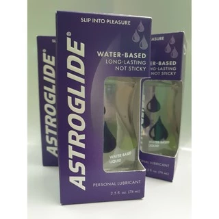 Astroglide Personal Lubricant Water-Based Long-Lasting Not Sticky 35ml , 74ml สารหล่อลื่น แอสโตไกลด์