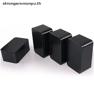 strengaromonyu 1 ชิ้นกล่องดีบุกโลหะดีบุก Jars Iron Tea Box Case Small Things Storage Box