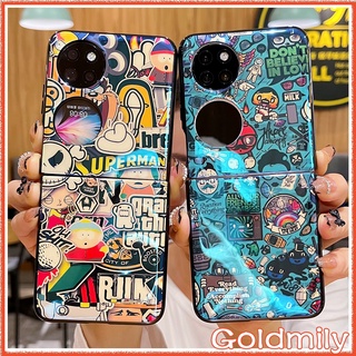 🔥 เคส Huawei P50 Pocket  Case ลายการ์ตูนบลูเรย์ เคสซัมซุงโทรศัพท์แข็ง หัวเหว่ย P50Pocket