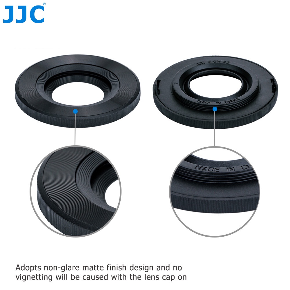 JJC Z-O14-42 ฝาปิดเลนส์อัตโนมัติเปลี่ยน LC-37C สำหรับเลนส์ Olympus M.ZUIKO DIGITAL ED 14-42mm F3.5-5.6 EZ , เลนส์ Digital 17mm F2.8, Panasonic G Vario 12-32mm F3.5-5.6 ASPH เลนส์