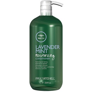 Paul Mitchell  Tea Tree Lavender Mint Moisturizing Conditioner 300ml , 1000ml ครีมนวด สำหรับผมเสีย ผ่านการทำเคมี