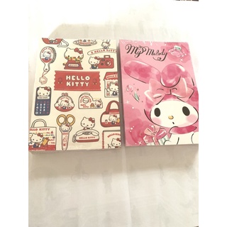 สมุดปกอ่อน Sanrio ของแท้ พร้อมส่ง❤️‍🔥 15.9x23.3 cm