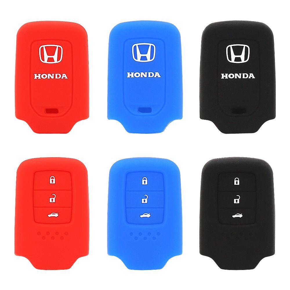 เคสรีโมทกุญแจรถยนต์ แบบซิลิโคน สําหรับ Honda Civic FC City GN2 Sedan 2020 to 2022