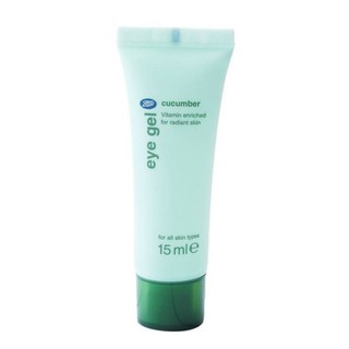 BOOTS Cucumber Eye Gel บำรุงรอบดวงตา 15ml (EXP02/24)