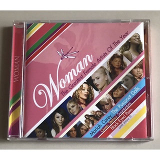 ซีดีเพลง ของแท้ ลิขสิทธิ์ มือ 2 สภาพดี...ราคา 189 บาท รวมศิลปิน อัลบั้ม“Woman-The Greatest Female Artists Of The Year”