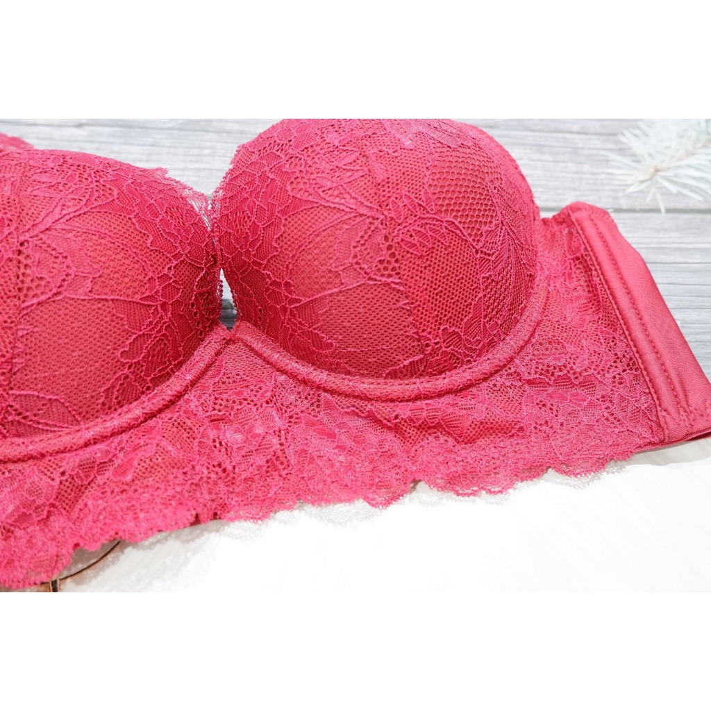 Sabina เสื้อชั้นใน (มีโครง) รุ่น Habpy Lady รหัส HBLP588RD สีแดง - รูปที่ 5