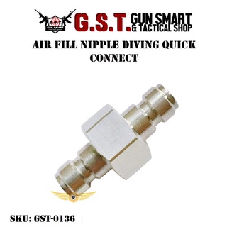 AIR FILL NIPPLE DIVING QUICK CONNECT