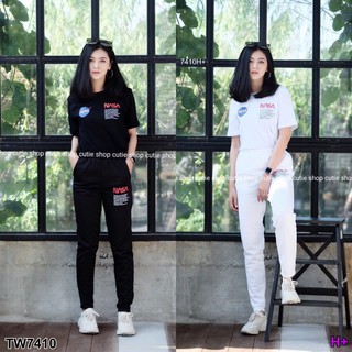 AT7410 Set NASA เสื้อยืด+กางเกงวอม