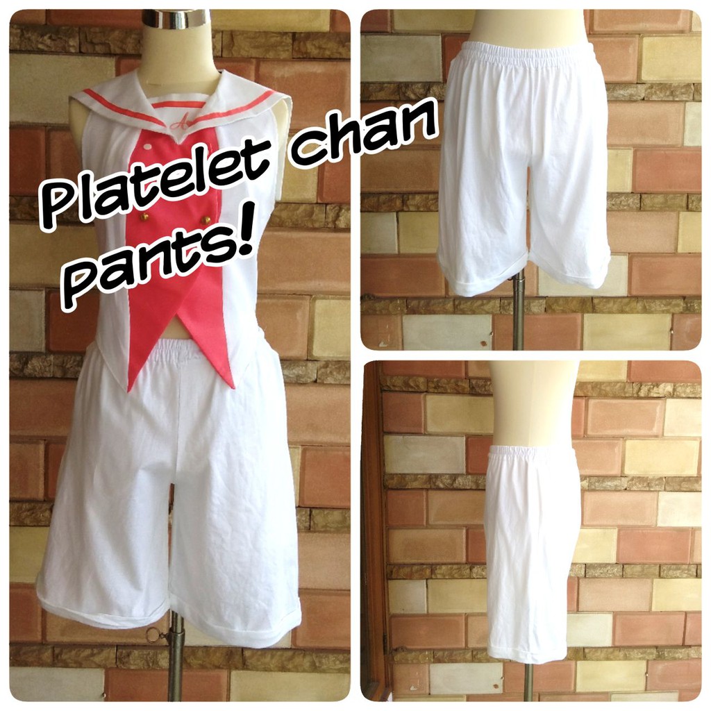 กางเกงคอสเพลย์อนิเมะ Hataraku Saibou Cells At Work Platelet Platelet