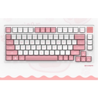 เซ็ตปุ่มคีย์แคป Ajazz 136 คีย์ JSA profile mechanical keyboard Keycaps Dye Sublimation PBT JSA Profile