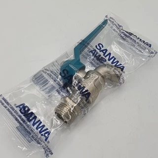 SANWA ก๊อกน้ำซันวา ก๊อกบอลแฟนซี คละสี ทำจากทองเหลืองคุณภาพสูง ของแท้100% รับประกันคุณภาพ