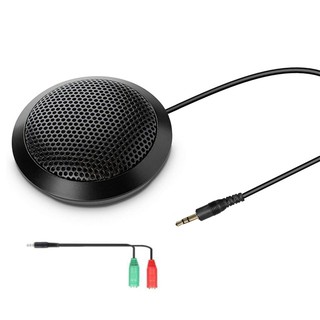 ไมโครโฟนสำหรับการประชุมรอบทิศทาง 360 คอนเดนเซอร์เครื่องบันทึ…