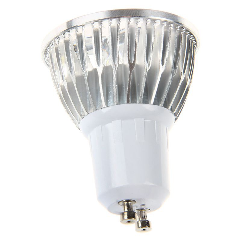 1x Gu10 Warm White/ White 4 Led 6W Energy Saving Spot Light Lamp Bulb ...