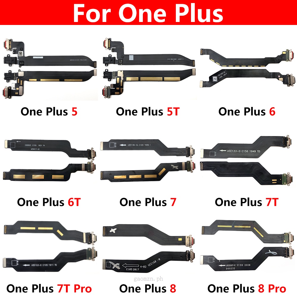 ประเภท C USB ชาร์จพอร์ตเชื่อมต่อสําหรับ Oneplus 5 5T 6 6T 7 7T 8 9 Pro 9R Nord N10 5G ชาร์จซ็อกเก็ตห