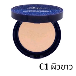 BSC JEAN &amp; JEAN MINERAL BENEFITS FACE POWDER COMPACT แป้งอัดแข็งสูตรผสานแร่มิเนอรัล ปริมาณ 10.5 กรัม