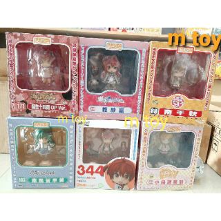 ฟิกเกอร์แท้ JP Nendoroid - Samurai Girls - Jubei Yagyu 171 , touhou Sanae 103, sana 218 ,Akane 344, Minami 88, Mio 241