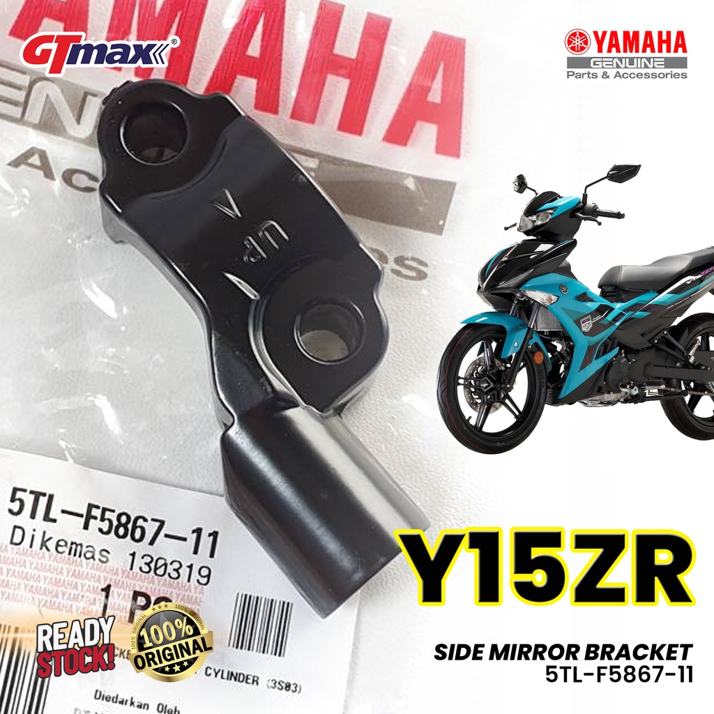 Y15ZR Lagenda FI Tapak ขายึดกระจกมองข้าง (Kanan) Dijamin Yamaha - 5TL-F5867-11