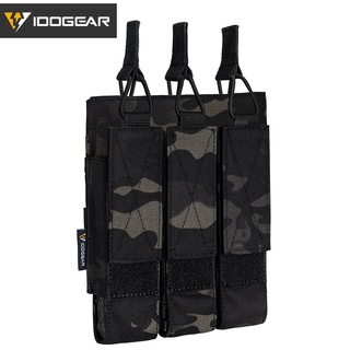 Idogear Smg กระเป๋าใส่ของลายพราง Molle สําหรับ Mp7 Mp5 Mag Pouch 3576