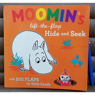 Moonins Lift-the-flap Hide and Seek with big flaps for little hands