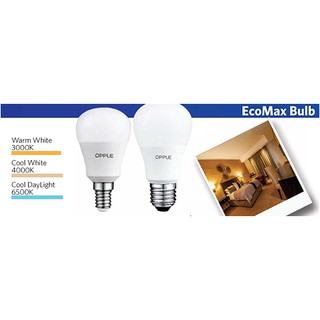 หลอดไฟกลม Led Ecomax A70 12w 20000hrs opple(90ประเทศเลือกใช้)