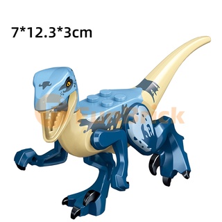 [FunBrick] ใหม่ โมเดลไดโนเสาร์ Jurassic World Triceratops Tyrannosaurus Rex Triceratops Velociraptor Styx ของเล่น ของขวัญ สําหรับตกแต่งโต๊ะ