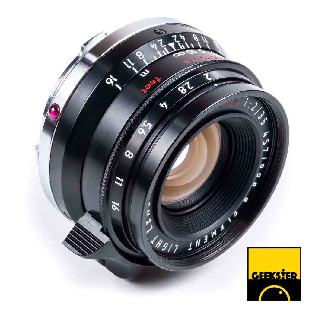 เลนส์ Light Lens Lab 8E 35mm f2 ล็อตใหม่ล่าสุด V6LC Summicron( Cron 8 E 35 mm f 2 จีน Leica M