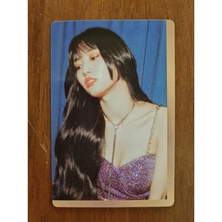 [แท้/พร้อมส่ง] โฟโต้การ์ด​ Photocard โมโมะ Momo TWICE Feel Special เวอร์น้ำเงิน