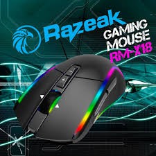 Razeak RM-X18 (Mouse Macro Led RGB) | Shopee Thailand