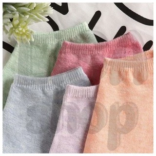 ถุงเท้าแฟชั่น ข้อสั้น สีสัน น่ารัก ใส่ได้ทั้งหญิง และ ชาย S03