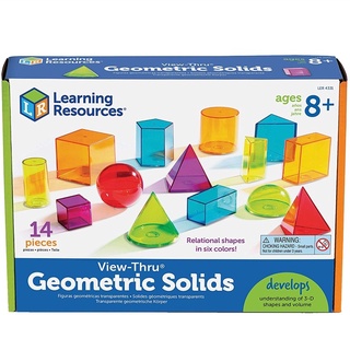 ❣️พรีออเดอร์❣️ Learning resources แท้💯Geometric Solids