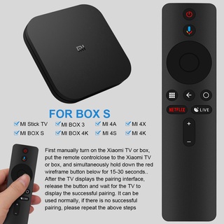 Mi XMRM-00A กล่องทีวี บลูทูธ ควบคุมด้วยเสียง สําหรับ Xiaomi TV BOX S Stick TV MI BOX 3 4X 4S 4K XMRM-006 Google Assistant