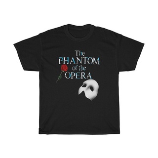 เสื้อยืด พิมพ์ลาย The Phantom of The Opera Famous Broadway Musical Show ไซซ์ S ถึง 3XL