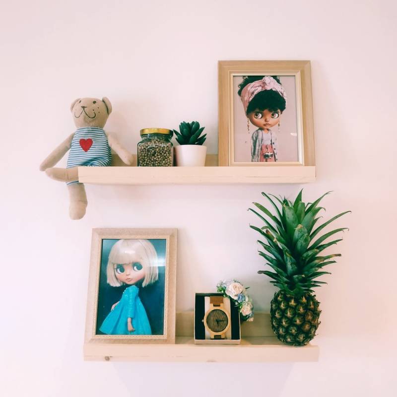 ชั้นเอนกประสงค์ แขวนติดกำแพงได้ ราคาถูก S033