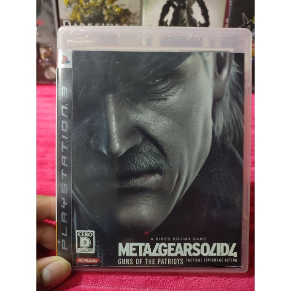 แผ่นเกมส์ metal gear solid 4 guns of the patriots เครื่อง Ps3