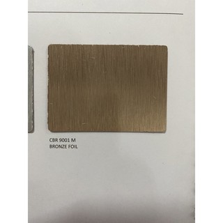 แผ่นโฟเมก้า Croma CBR 9001 M สี Bronze foil ขนาด 80 x 120 ซม