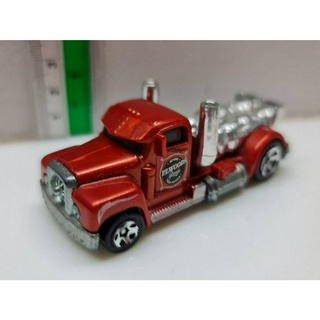 มือสอง ไม่มีกล่อง  รถเหล็ก มือสอง ไม่มีกล่อง รถเหล็ก Hot Wheels Mack Truck  สีแดง