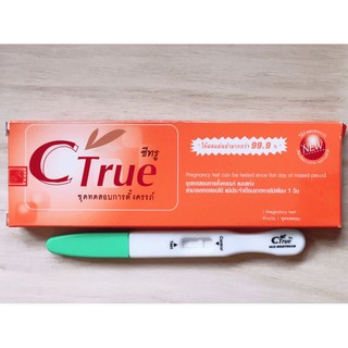 (ผลิตในไทย ใช้ใน รพ.)ที่ตรวจครรภ์ CTrue แบบปากกา