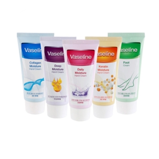 [พร้อมส่ง] Vaseline Hand Cream / Foot Cream 80ml วาสลีน ครีมทามือเท้า 80ml ครีมบำรุงเท้า ส้นเท้าแตก ดูแลมือและเท้า