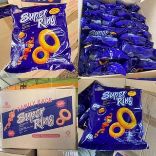 🔥ยกลังถุกสุดในช้อป🔥Super Ring cheese family pack ยกลัง30แพคกรอบ 💜มีเรทส่งทักแชตชอปปี้💜