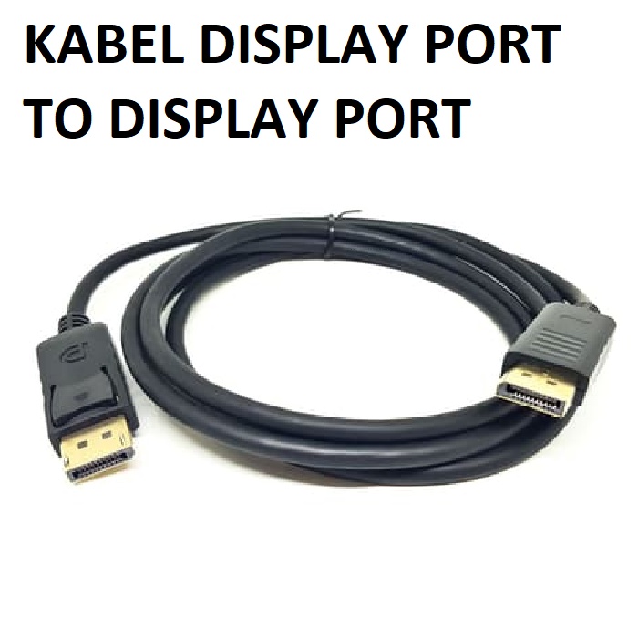 DISPLAY PORT TO DISPLAYPORT CABLE 1.8M / DP TO DP CABLE