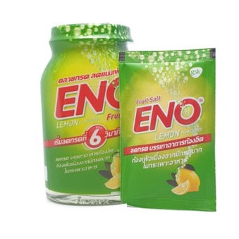 อีโน ENO รสมะนาว ลดกรด บรรเทาอาการท้องอืด ท้องเฟ้อ กระปุก100กรัม/1ซอง4.3g