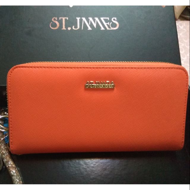 กระเป๋าสตางค์ ST.JAMESสีส้ม
