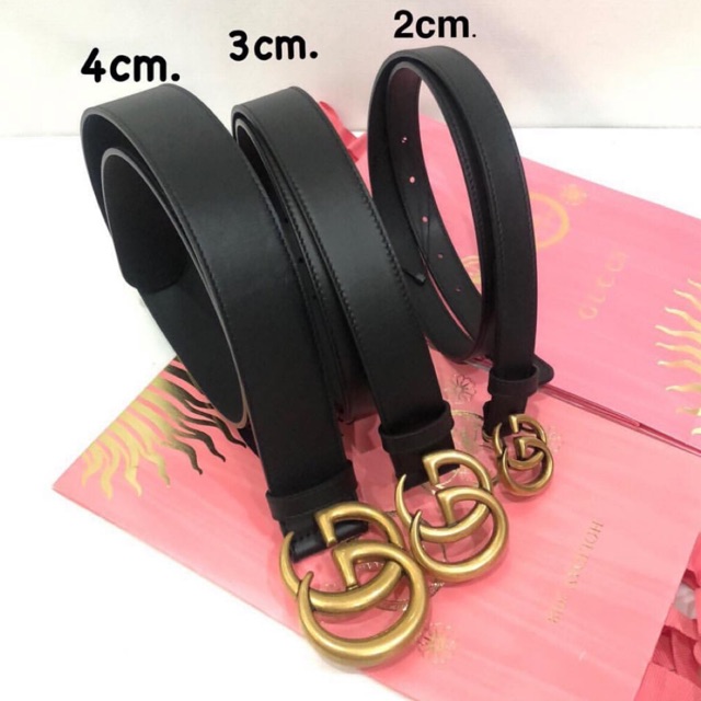 เข็มขัดหนัง Gucci belt