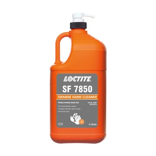 LOCTITE ผลิคภัณฑ์น้ำยาล้างมือคราบน้ำ SF7850(367218) Orange Hand Cleaner 4 ลิตร ขจัดคราบน้ำมัน จารบี ปะเก็น อีพ็อกซี่